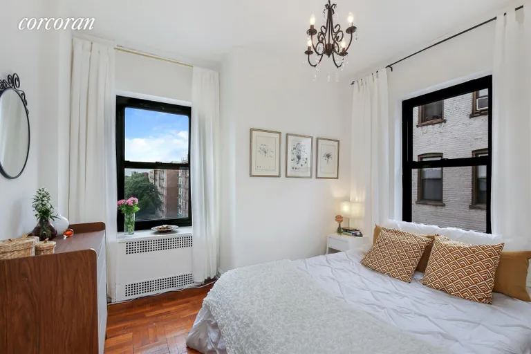 New York City Real Estate | View 283 East 5th Street, 5C | Cozy, Corner Master Bedroom | View 4