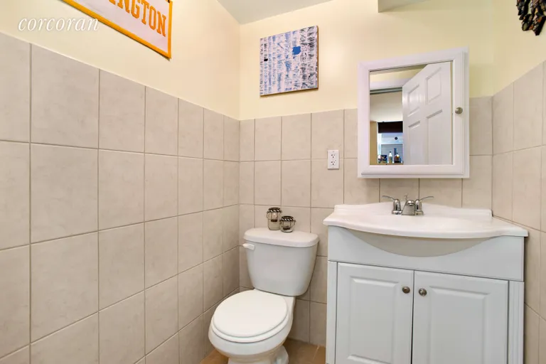 New York City Real Estate | View 621 90th Street, 1 | Half Bathroom | View 9