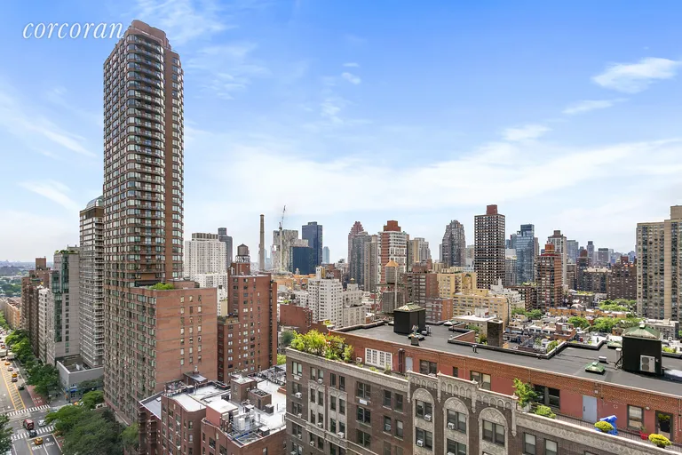 New York City Real Estate | View 301 East 79th Street, 23P | View from the balcony looking South and East | View 7