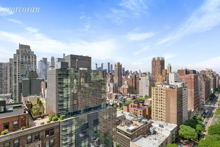 New York City Real Estate | View 301 East 79th Street, 23P | View from the balcony looking South and West | View 3