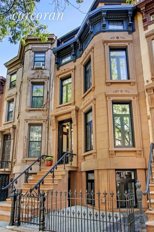 New York City Real Estate | View 282 Clifton Place, 1 | Beautiful Brownstone Facade  | View 4