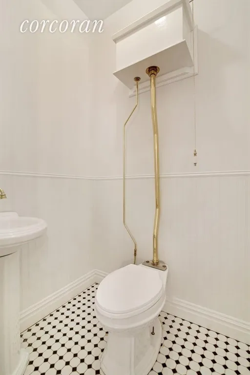 New York City Real Estate | View 282 Clifton Place, 1 | Powder Room on Parlor Floor  | View 11