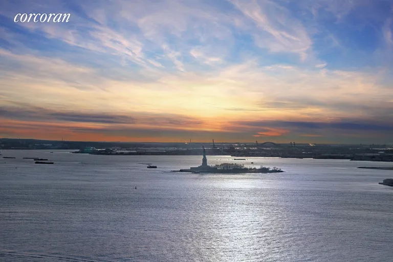 New York City Real Estate | View 10 West Street, 37G | Views of Statue of Liberty | View 2