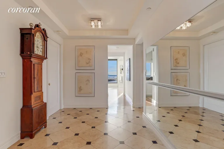 New York City Real Estate | View 10 West Street, 37G | Foyer | View 3