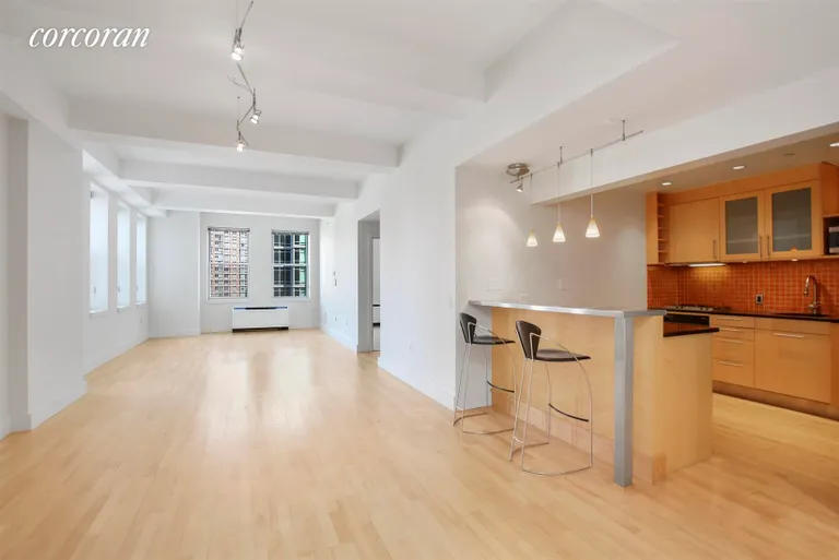 New York City Real Estate | View 80 Chambers Street, 12D | Spacious dining area | View 6