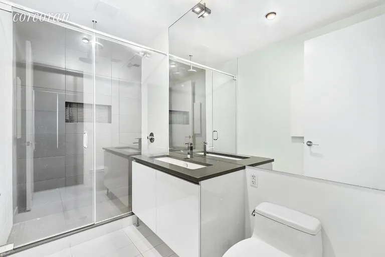 New York City Real Estate | View 315 Gates Avenue, 5E | Master bathroom | View 7