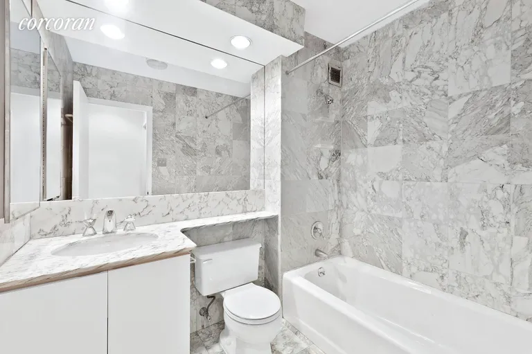 New York City Real Estate | View 130 East 12th Street, 3B | Second Bathroom | View 10
