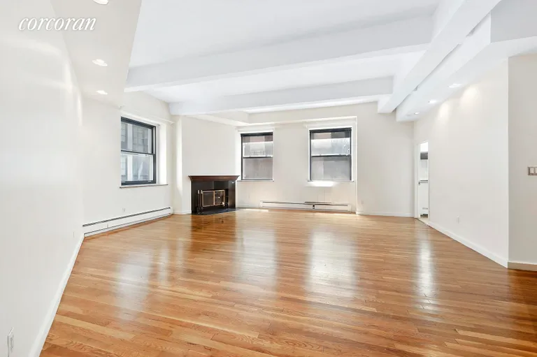 New York City Real Estate | View 130 East 12th Street, 3B | Spacious South Facing Living Room | View 6