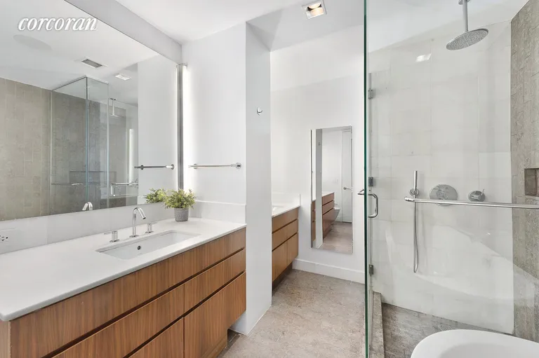 New York City Real Estate | View 447 West 18th Street, GDN3 | Master Bathroom | View 9