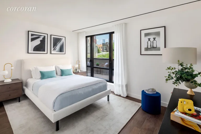 New York City Real Estate | View 211 West 14th Street, 3B | Guest Bedroom with En Suite Bath | View 8