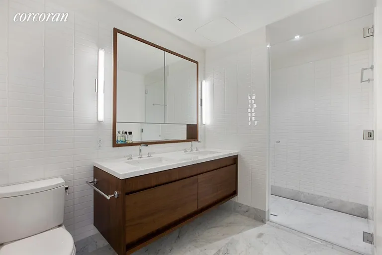New York City Real Estate | View 550 Vanderbilt Avenue, 901 | Master Bathroom | View 6