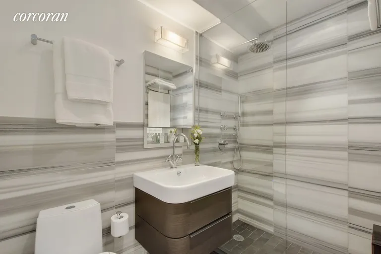 New York City Real Estate | View 200 Central Park South, 20J | Renovated Bathroom | View 5
