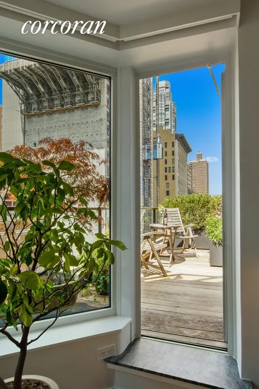 New York City Real Estate | View 200 Central Park South, 20J | Private Planted Terrace | View 6