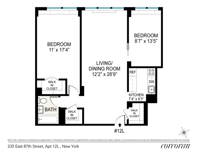 235 East 87th Street, PHL | floorplan | View 10