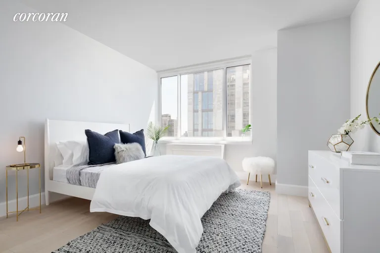 New York City Real Estate | View 389 East 89th Street, 31A | South facing third bedroom | View 7