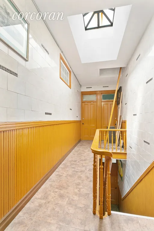 New York City Real Estate | View 242 Kingsland Avenue | Wide Hallways with Skylight! | View 9