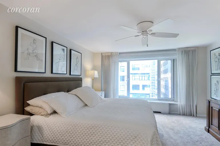 New York City Real Estate | View 440 East 57th Street, 15D | Bedroom | View 3
