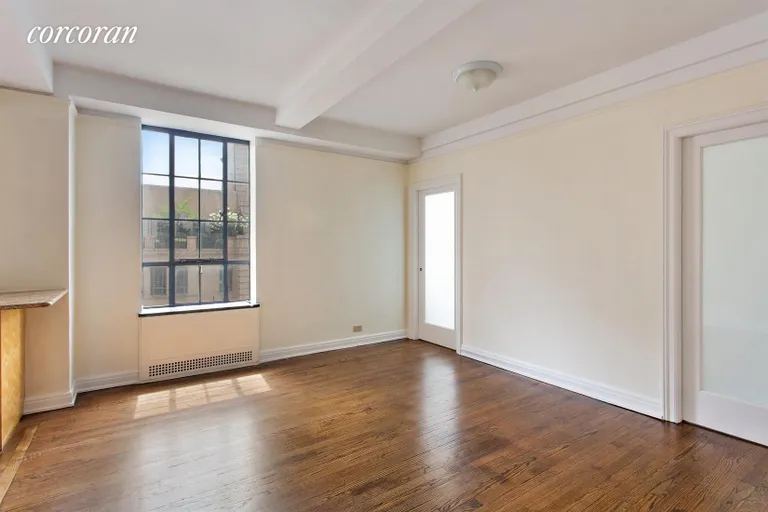New York City Real Estate | View 350 West 57th Street, 11F | Living Room 2 vacant | View 2