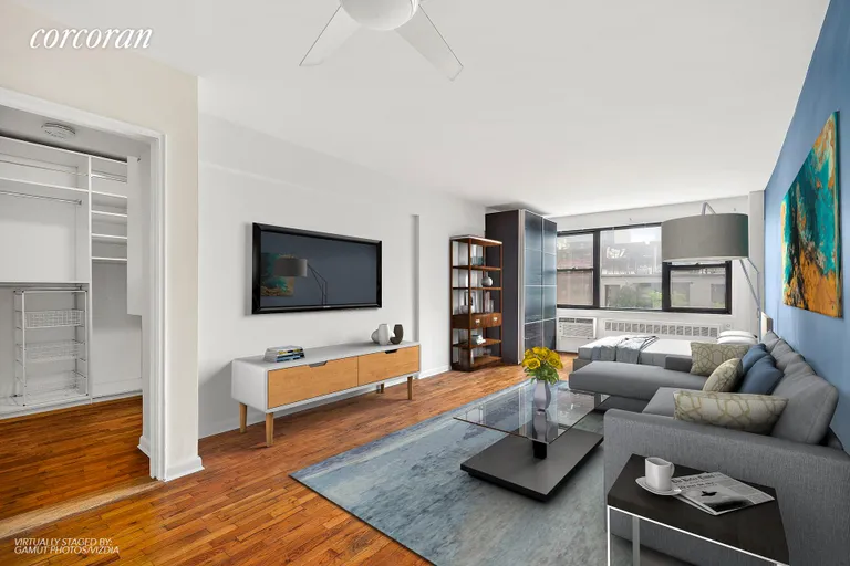 New York City Real Estate | View 408 West 57th Street, 4C | 1 Bath | View 1