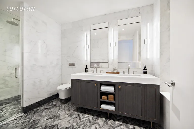 New York City Real Estate | View 211 West 14th Street, 5A | 5-Piece En Suite Master Bath | View 6