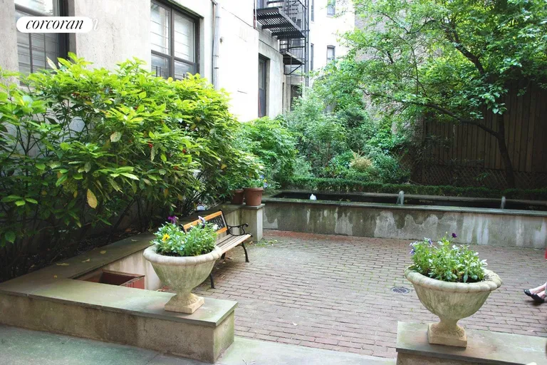 New York City Real Estate | View 44 Butler Place, 1A | Serene courtyard | View 5