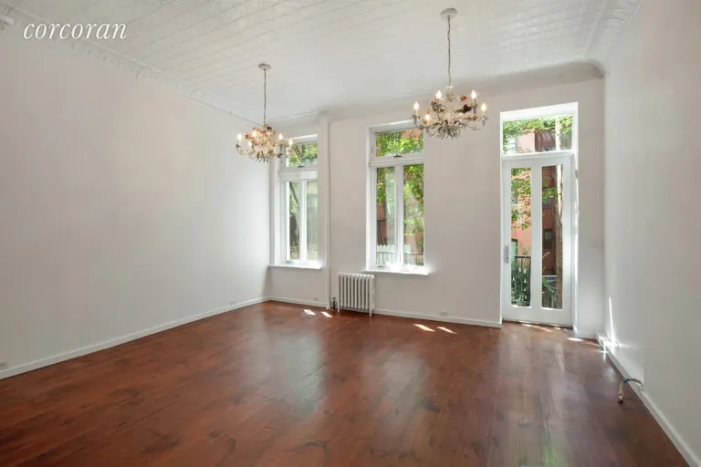 New York City Real Estate | View 114 Saint Marks Place, 1-2 | Dining Room | View 5