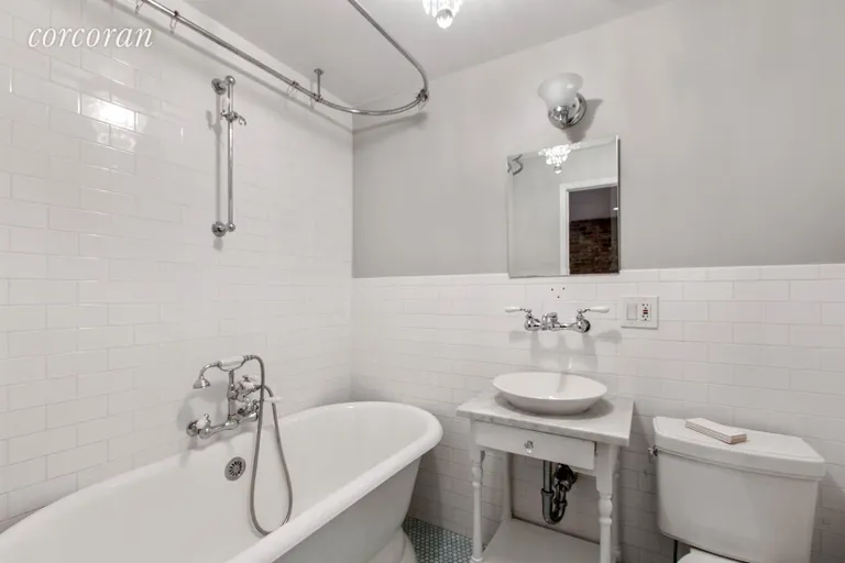 New York City Real Estate | View 114 Saint Marks Place, 1-2 | Bathroom | View 8