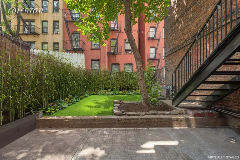 New York City Real Estate | View 114 Saint Marks Place, 1-2 | Back Yard | View 20