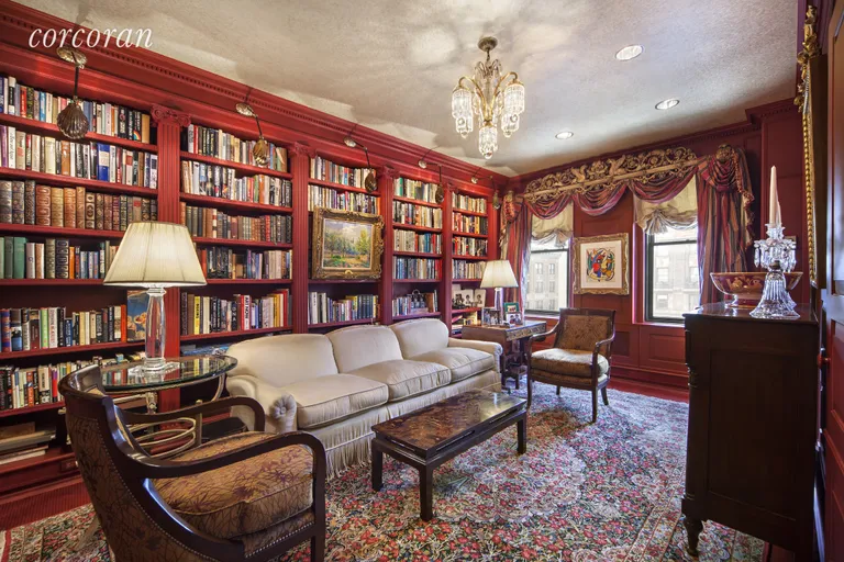 New York City Real Estate | View 941 Park Avenue, 14-15A | Library | View 5
