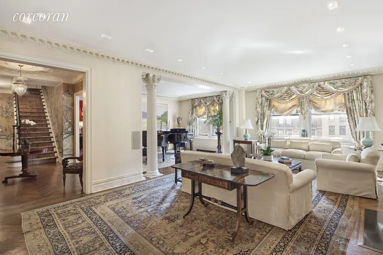 New York City Real Estate | View 941 Park Avenue, 14-15A | Living Room | View 2