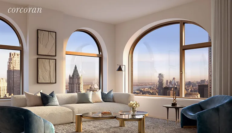 New York City Real Estate | View 130 William Street, 34B | 2 Beds, 2 Baths | View 1
