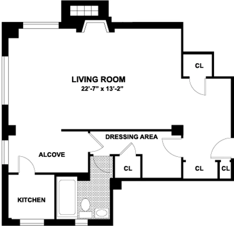 240 Central Park South, 15O | floorplan | View 5