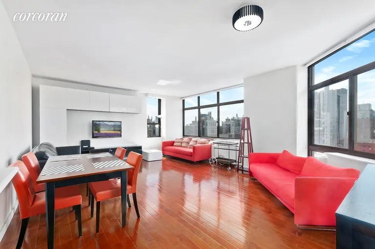 New York City Real Estate | View 303 East 43rd Street, 22A | 2 Beds, 2 Baths | View 1