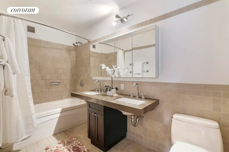 New York City Real Estate | View 145 Park Place, 4A | Master Bathroom | View 7