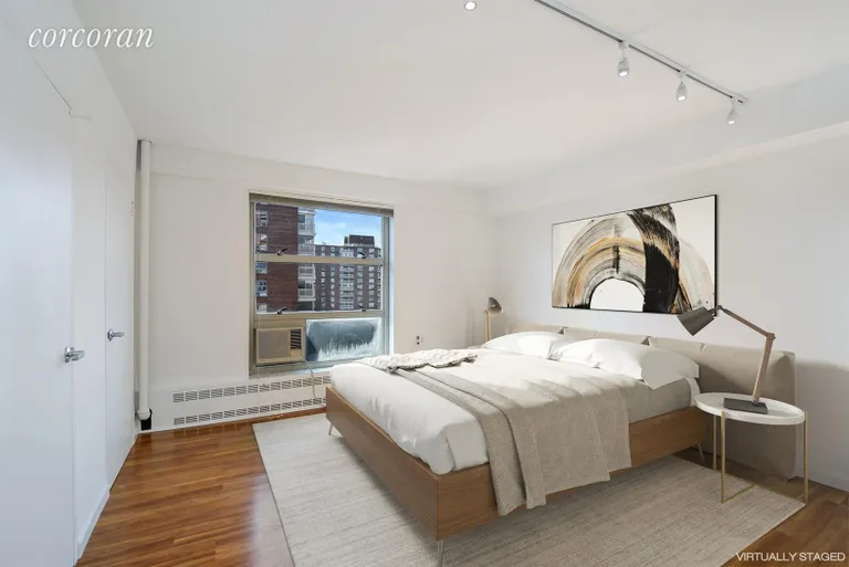New York City Real Estate | View 100 La Salle Street, 15F | Master Bedroom | View 3