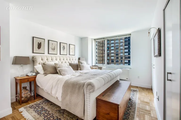 New York City Real Estate | View 215-217 East 96th Street, 25H | Master Bedroom | View 10