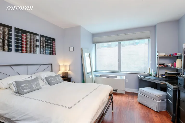New York City Real Estate | View 30 West Street, 6G | Master Bedroom | View 8