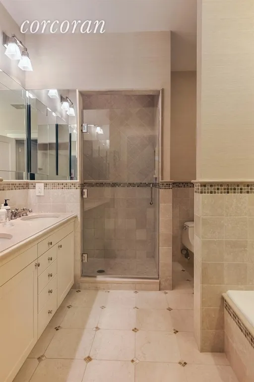 New York City Real Estate | View 27 North Moore Street, 2B | Ensuite 5 fixture Master Bathroom | View 4