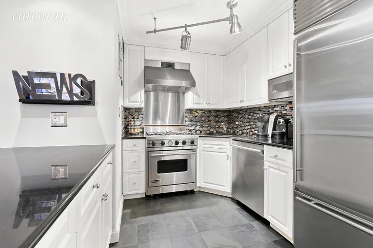 New York City Real Estate | View 115 East 9th Street, 2B | Open Chefs Kitchen | View 3