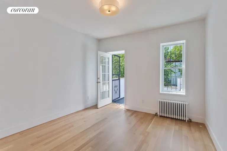 New York City Real Estate | View 330 Carroll Street, 2 | Bedroom w/ private terrace | View 3