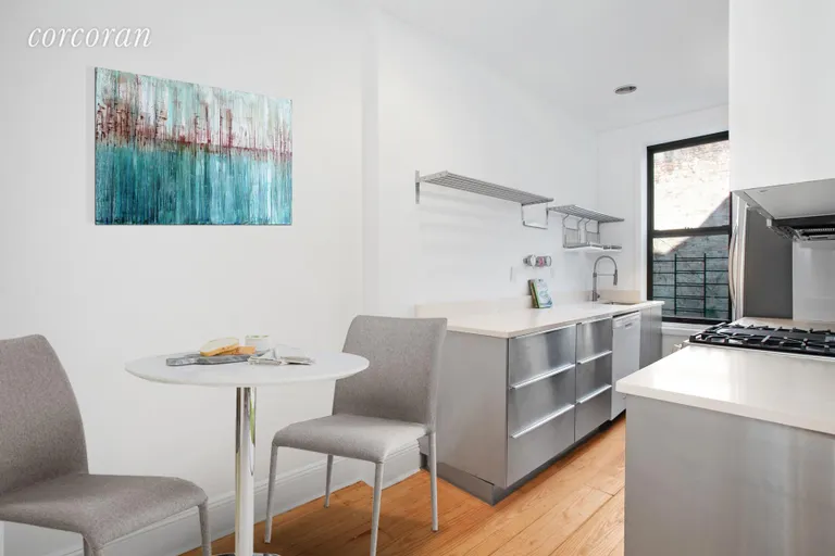 New York City Real Estate | View 1019 8th Avenue, Apartment 2 | Modern Eat IN galley Kitchen | View 4