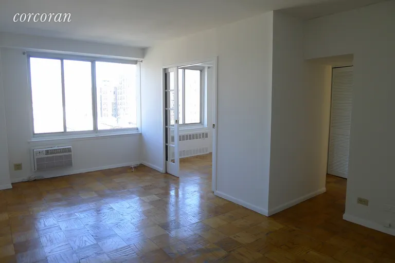 New York City Real Estate | View 400 Central Park West, 11E | Bright and spacious living room | View 2