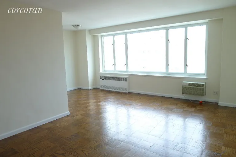 New York City Real Estate | View 392 Central Park West, 16G | Wall of windows | View 9