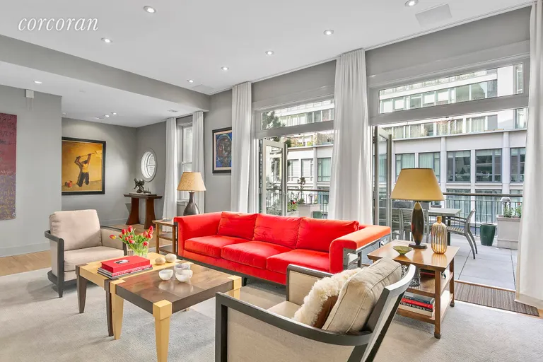 New York City Real Estate | View 136 West 22nd Street, PH1 | Light-filled and adjacent to Front Terrace | View 3