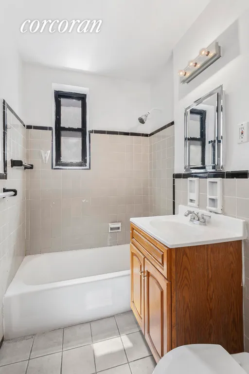 New York City Real Estate | View 2525 Nostrand Avenue, 6L | Windowed Bathroom | View 5