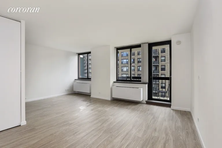 New York City Real Estate | View 250 East 40th Street, 33D | Alcove Studio has Large Sleeping Area | View 2