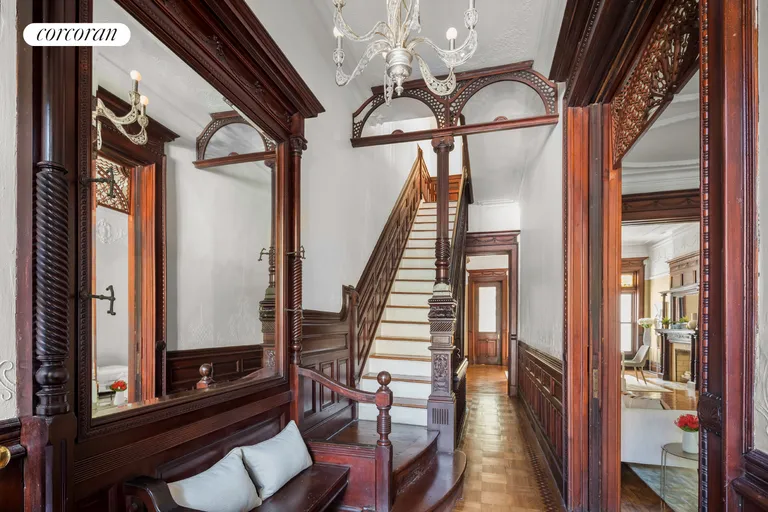New York City Real Estate | View 158 Saint Johns Place | Beautiful details | View 2