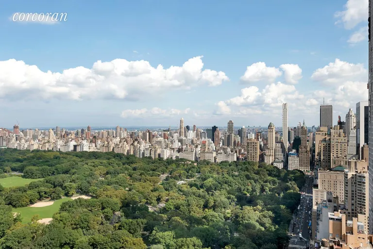 New York City Real Estate | View 25 Columbus Circle, 61B | Eastern view from 61B | View 2