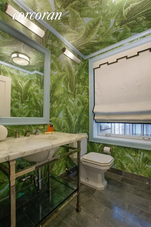 New York City Real Estate | View 28 East 10th Street, 5K | Powder Room | View 7