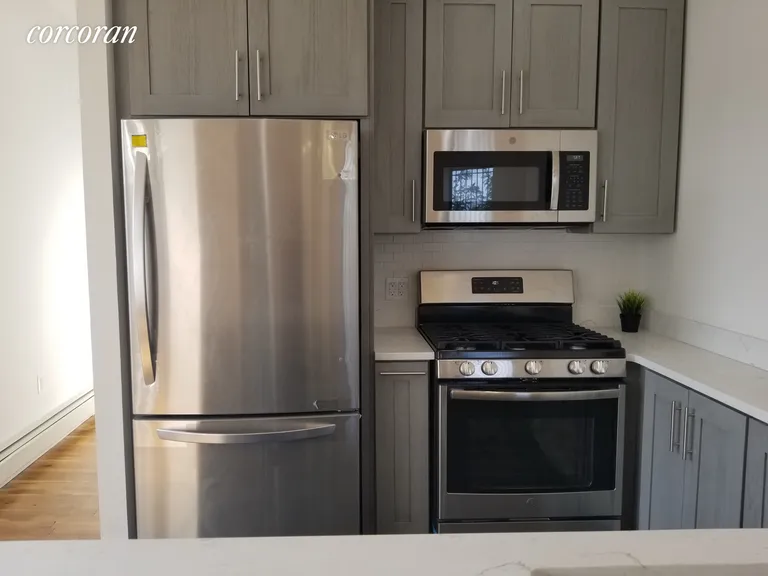 New York City Real Estate | View 582 Throop Avenue, 4B | Brand new stainless steel appliances | View 3